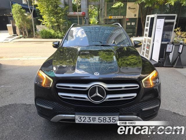 MERCEDES-BENZ GLE-CLASS W167 2019 — 143 712 км, чёрный, Корея — под ключ — фото 1