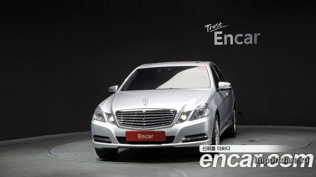 MERCEDES-BENZ E-CLASS W212 2011 — 96 944 км, серебристый, Корея — под ключ — фото 3