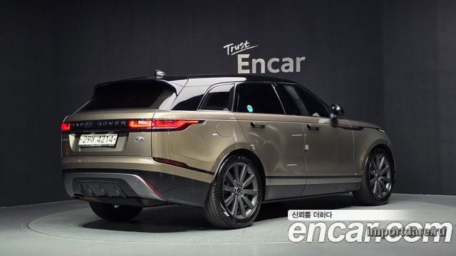 LAND ROVER RANGE ROVER VELAR 2018 — 96 299 км, коричневый, Корея — под ключ — фото 2