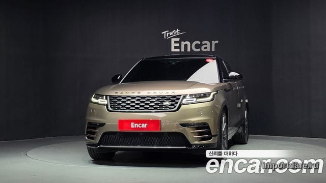 LAND ROVER RANGE ROVER VELAR 2018 — 96 299 км, коричневый, Корея — под ключ — фото 3