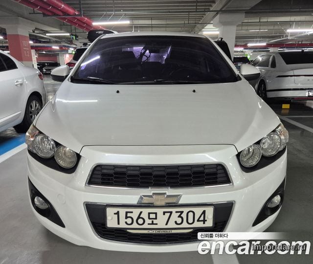 CHEVROLET AVEO SEDAN 2013 — 183 000 км, белый, Корея — под ключ — фото 3