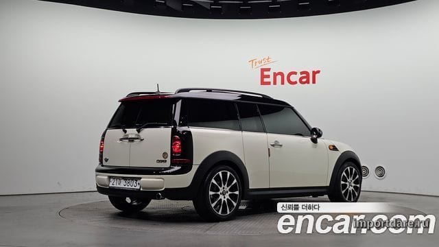 MINI COOPER CLUBMAN 2013 — 139 316 км, белый-перламутр, Корея — под ключ — фото 2