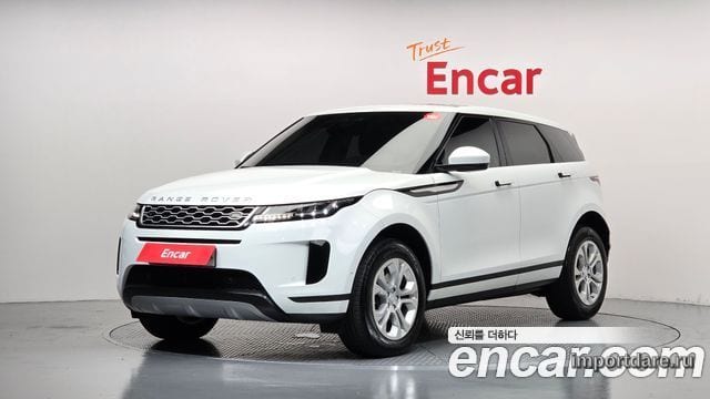 LAND ROVER RANGE ROVER EVOQUE 2020 — 90 808 км, белый, Корея — под ключ — фото 1