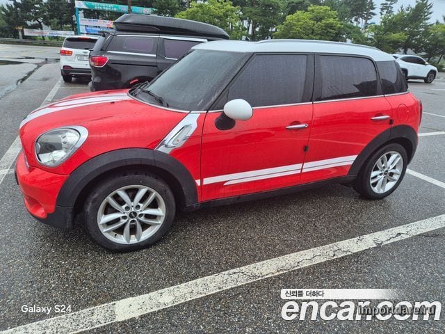 MINI COOPER S COUNTRYMAN 2012 — 183 000 км, красный, Корея — под ключ — фото 1