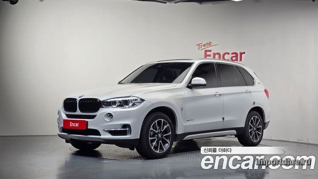 BMW X5 2018 — 132 811 км, белый, Корея — под ключ — фото 1