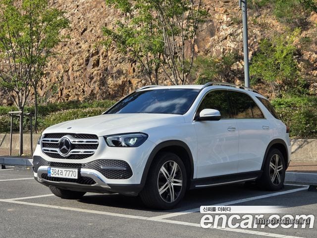 MERCEDES-BENZ GLE-CLASS W167 2019 — 266 000 км, белый, Корея — под ключ — фото 1