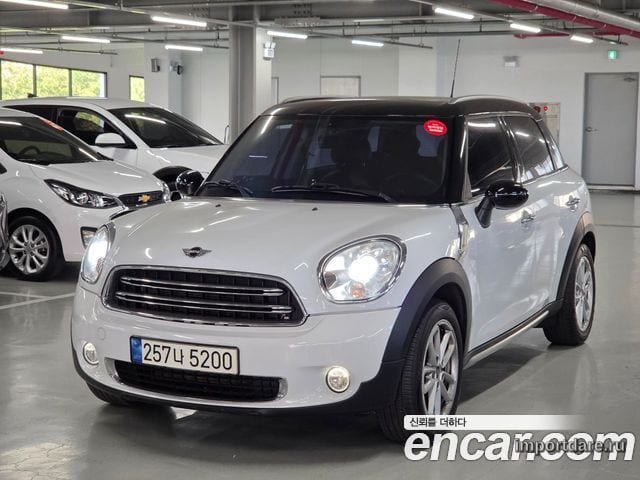 MINI COOPER D COUNTRYMAN 2016 — 147 364 км, белый, Корея — под ключ — фото 1