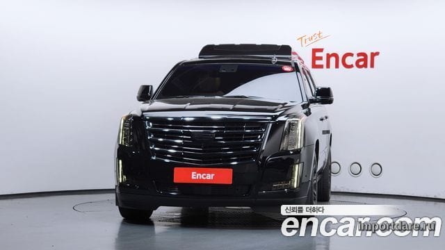 CADILLAC ESCALADE 2018 — 74 680 км, чёрный, Корея — под ключ — фото 3