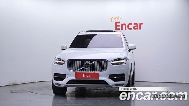 VOLVO XC90 2019 — 227 359 км, белый, Корея — под ключ — фото 3