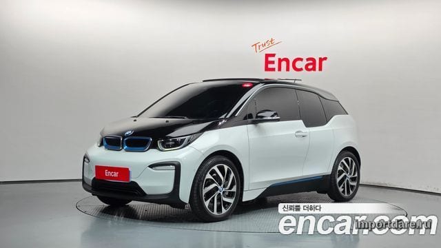 BMW I3 2019 — 73 010 км, белый, Корея — под ключ — фото 1