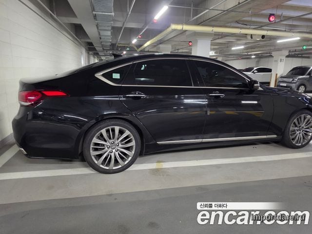 HYUNDAI GENESIS DH 2016 — 220 000 км, чёрный, Корея — под ключ — фото 1