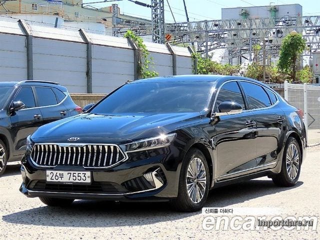 KIA K7 PREMIER HYBRID 2020 — 172 615 км, чёрный, Корея — под ключ — фото 2