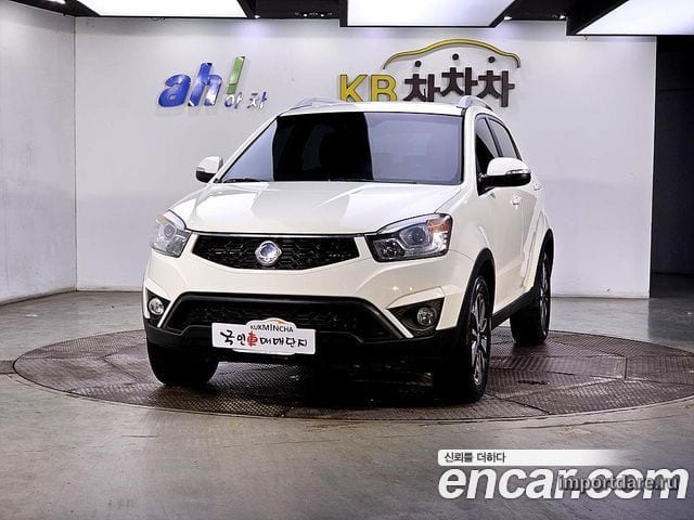 KGM KORANDO C 2014 — 121 495 км, белый, Корея — под ключ — фото 3