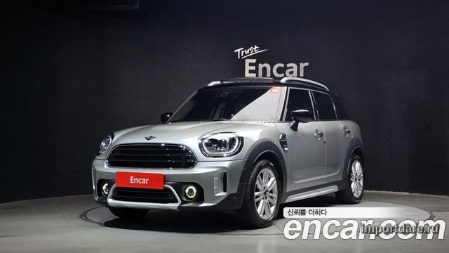 MINI COOPER COUNTRYMAN 2023 — 7 420 км, серебристо-серый, Корея — под ключ — фото 1