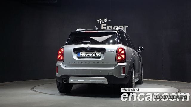MINI COOPER COUNTRYMAN 2023 — 7 420 км, серебристо-серый, Корея — под ключ — фото 4