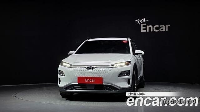 HYUNDAI KONA ELECTRIC 2019 — 208 771 км, белый, Корея — под ключ — фото 3
