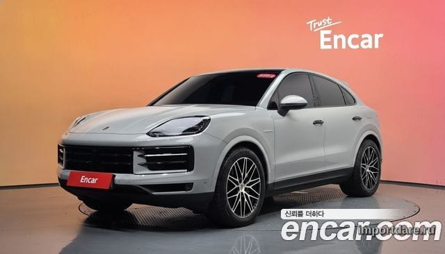 PORSCHE CAYENNE 2025 — 18 108 км, серебристо-серый, Корея — под ключ — фото 2