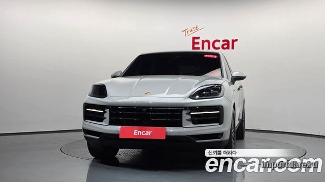 PORSCHE CAYENNE 2025 — 18 108 км, серебристо-серый, Корея — под ключ — фото 3
