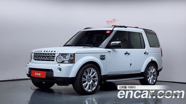LAND ROVER DISCOVERY 4 2013 — 201 989 км, белый, Корея — под ключ — фото 1