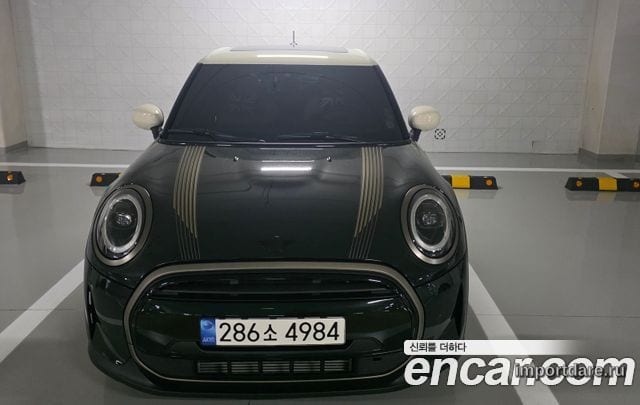 MINI COOPER 2023 — 14 551 км, тёмно-зелёный, Корея — под ключ — фото 3