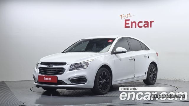 CHEVROLET AMAZING NEW CRUZE 2015 — 146 810 км, белый, Корея — под ключ — фото 1