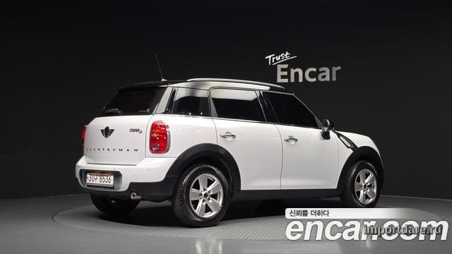 MINI COOPER D COUNTRYMAN 2015 — 130 364 км, белый, Корея — под ключ — фото 2