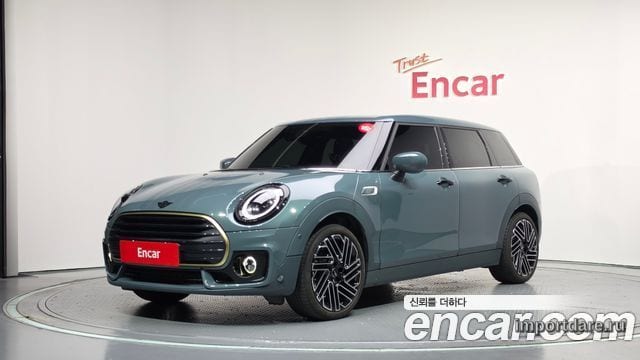 MINI COOPER CLUBMAN 2023 — 26 939 км, бирюзовый, Корея — под ключ — фото 1