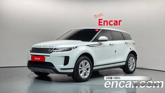LAND ROVER RANGE ROVER EVOQUE 2020 — 83 284 км, белый, Корея — под ключ — фото 1