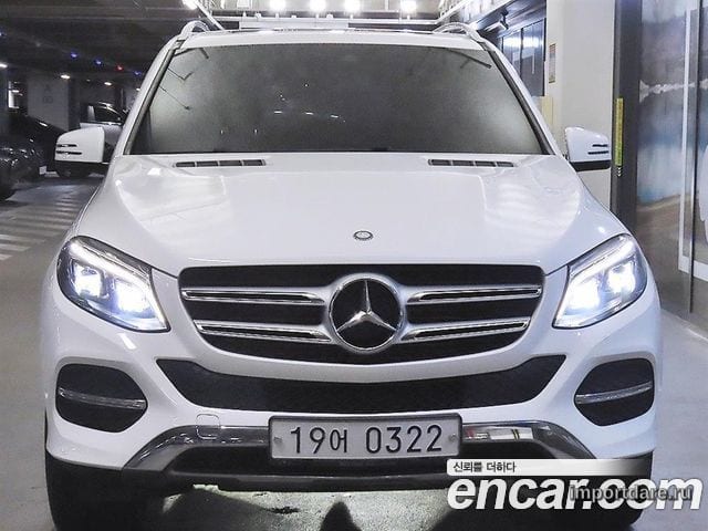 MERCEDES-BENZ GLE-CLASS W166 2016 — 121 445 км, белый, Корея — под ключ — фото 2