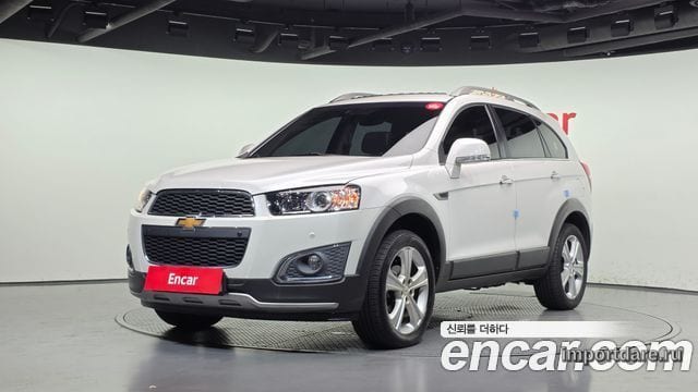 CHEVROLET CAPTIVA 2014 — 201 061 км, белый, Корея — под ключ — фото 1