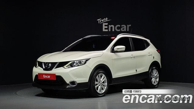 NISSAN QASHQAI 2016 — 122 636 км, белый, Корея — под ключ — фото 1