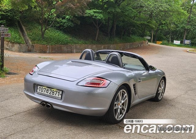 PORSCHE BOXSTER 2005 — 135 237 км, серебристо-серый, Корея — под ключ — фото 2