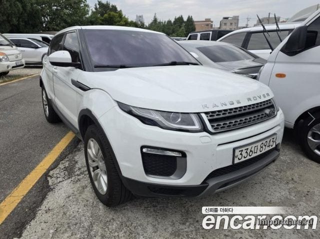 LAND ROVER RANGE ROVER EVOQUE 2017 — 114 137 км, белый, Корея — под ключ — фото 1