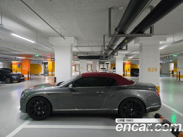 BENTLEY CONTINENTAL 2013 — 74 000 км, серебристо-серый, Корея — под ключ — фото 2