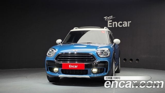 MINI COOPER D COUNTRYMAN 2018 — 107 334 км, синий, Корея — под ключ — фото 3
