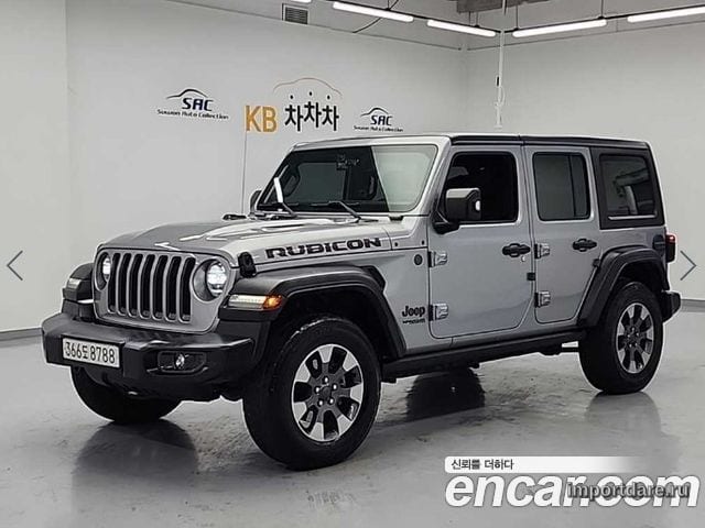 JEEP WRANGLER 2018 — 177 220 км, серебристо-серый, Корея — под ключ — фото 1
