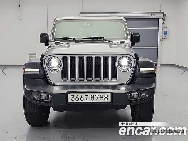 JEEP WRANGLER 2018 — 177 220 км, серебристо-серый, Корея — под ключ — фото 2