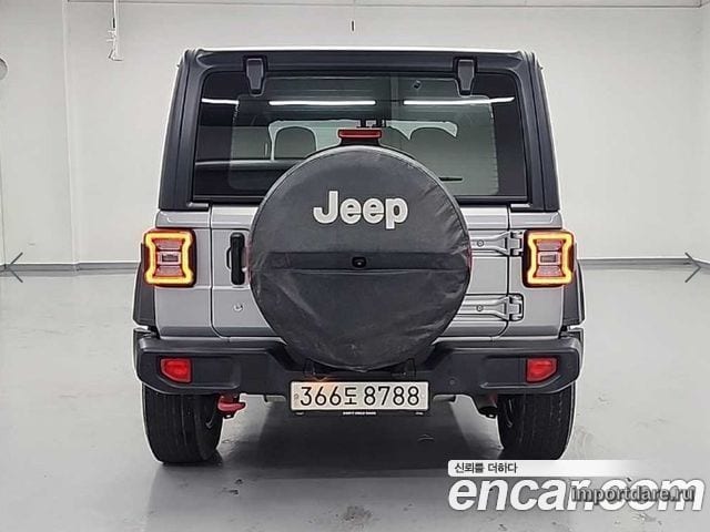 JEEP WRANGLER 2018 — 177 220 км, серебристо-серый, Корея — под ключ — фото 3