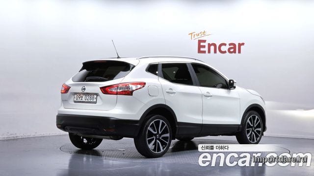 NISSAN QASHQAI 2016 — 92 156 км, белый, Корея — под ключ — фото 2
