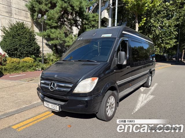 MERCEDES-BENZ SPRINTER 2012 — 189 321 км, чёрный, Корея — под ключ — фото 1