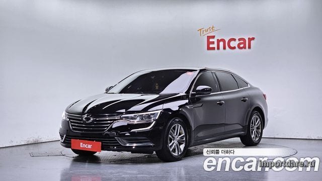 RENAULT KOREA SM6 2017 — 215 005 км, чёрный, Корея — под ключ — фото 1