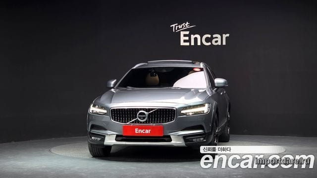 VOLVO V90 CROSS COUNTRY 2018 — 299 175 км, серый, Корея — под ключ — фото 3