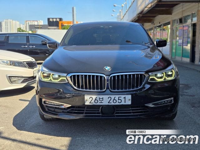 BMW 6 SERIES GT 2019 — 129 193 км, чёрный, Корея — под ключ — фото 1