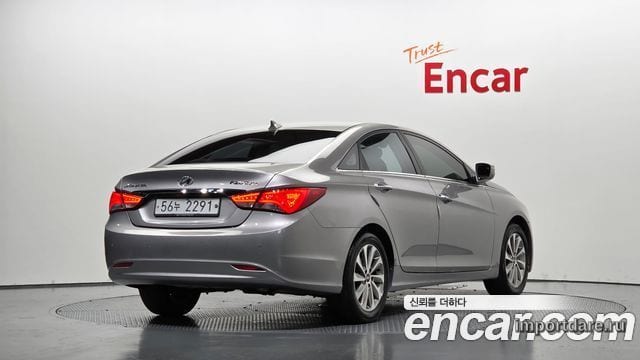 HYUNDAI SONATA THE BRILLIANT 2014 — 111 839 км, серебристо-серый, Корея — под ключ — фото 2