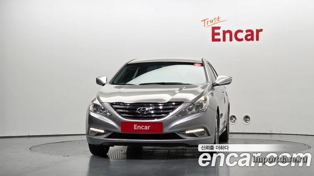 HYUNDAI SONATA THE BRILLIANT 2014 — 111 839 км, серебристо-серый, Корея — под ключ — фото 3