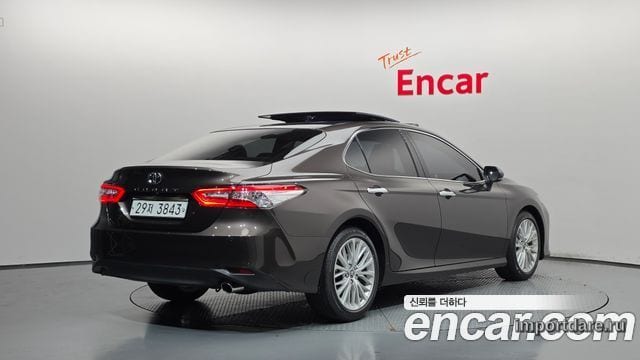 TOYOTA CAMRY 2019 — 23 196 км, коричневый, Корея — под ключ — фото 2