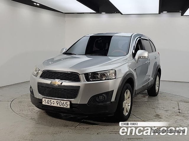 CHEVROLET CAPTIVA 2015 — 159 428 км, серебристый, Корея — под ключ — фото 1
