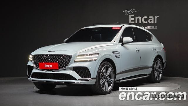 GENESIS GV80 COUPE 2024 — 67 518 км, серебристо-серый, Корея — под ключ — фото 1