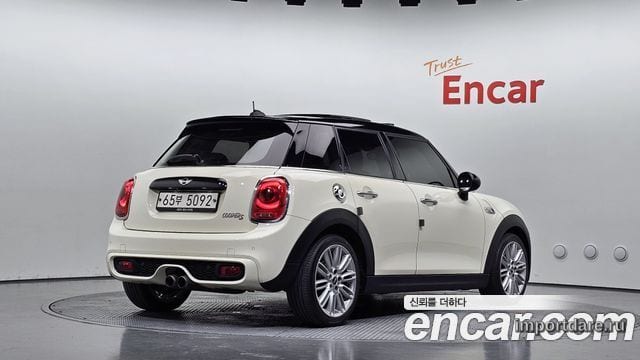 MINI COOPER S 2017 — 95 973 км, белый-перламутр, Корея — под ключ — фото 2
