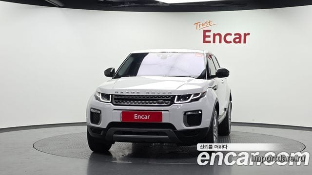 LAND ROVER RANGE ROVER EVOQUE 2017 — 97 654 км, белый, Корея — под ключ — фото 3